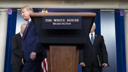 جنجال تزریق مواد ضد عفونی/ ترامپ کنفرانس خبری روزانه خود را لغو کرد