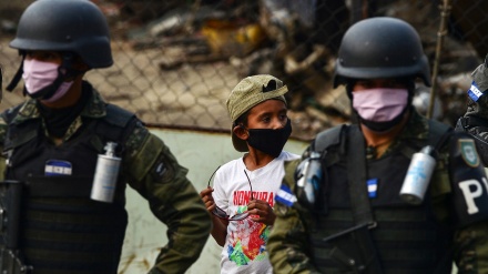 Fotos: Hondureños piden comida al Gobierno en medio de coronavirus