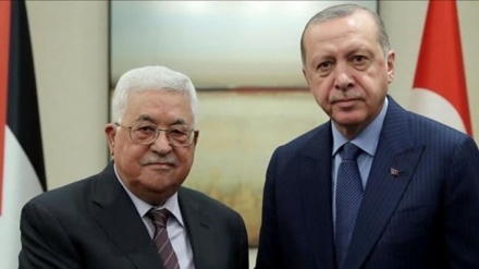 Erdoğan, Mahmud Abbas'la görüştü
