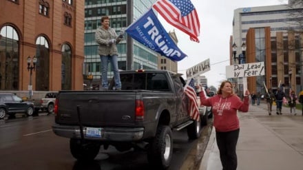 Послание Трампа своим сторонникам: Освободите штаты Мичиган, Вирджиния и Миннесота