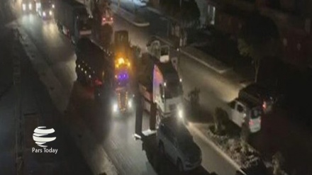 美国在叙利亚东北部的新举动； 30辆武器卡车进入“哈塞克”