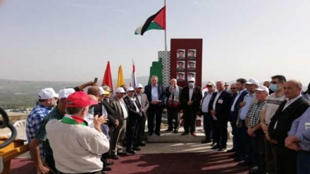 Në kopshtin iranian në Liban përurohet memoriali për dëshmorët palestinezë