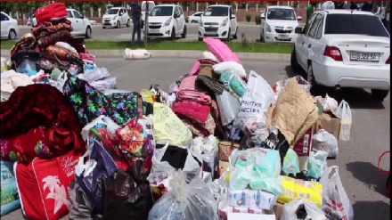 Тошкентликлар Сирдарёга инсонпарварлик ёрдамини юборди (видео)  