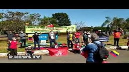 Venezolanos en Brasil agradecen a Irán+Video