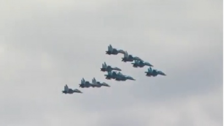 Москвада Ғалаба паради репетицияси ўтказилди (видео)  