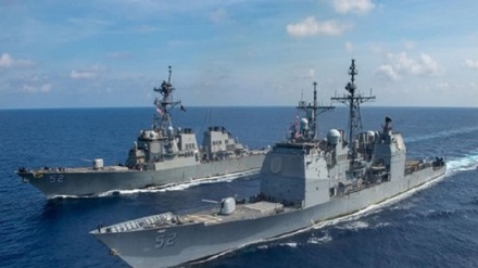  اعزام دوباره ناوشکن های آمریکایی به مقصد دریای چین جنوبی 