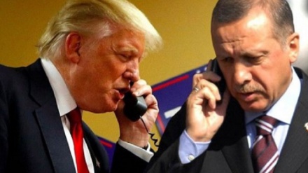 ארדואן וטראמפ שוחחו בטלפון