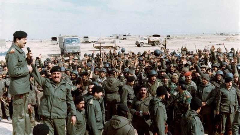 Поддержка западом и востоком режима Саддама