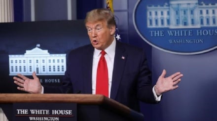 ترامپ و اظهار نظر عجیب دیگر درباره کرونا 