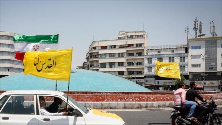 Fotos: Teheraníes celebran Día de Al-Quds en una caravana de vehículos