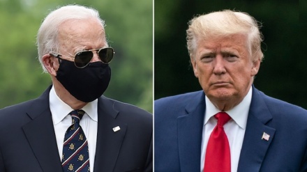 Trump ridicules Biden’s use of a face mask as US COVID infections near 2 million