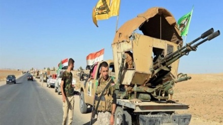 آمادگی حشد الشعبی عراق برای مقابله با حمله احتمالی آمریکا