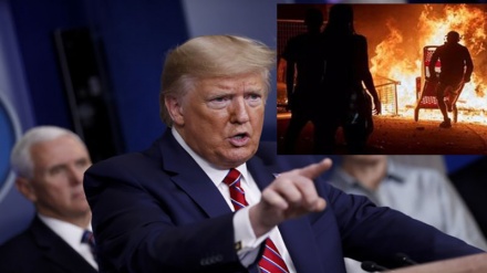 Trump amenaza las protestas en Mineápolis