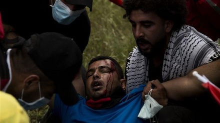 Dozens injured as Israeli troops attack Palestinians marking Nakba Day