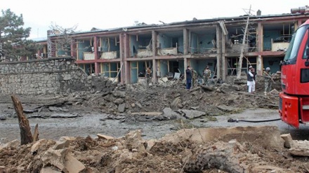 Car bomb goes off near Afghan base; Taliban claim responsibility