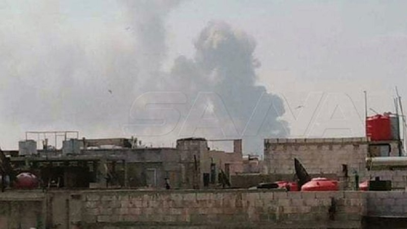 انفجار در یکی از مراکز نظامی حمص سوریه