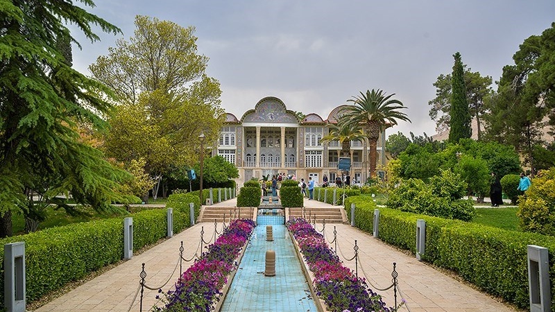 Taman Eram atau Bagh-e Eram di Shiraz, Iran.