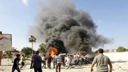انفجار تروریستی در یکی از مساجد الرمادی عراق