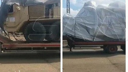 ورود کاروان نظامی جدید آمریکا به 