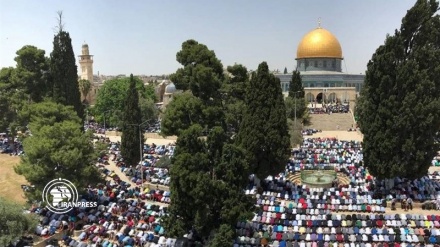 Militer Israel Serang Jamaah Shalat Idul Fitri di Palestina