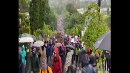 Америкадаги ирқчиликка қарши эътирозларнинг 18 куни (видео)