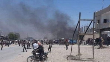 انفجار خودروی بمب‌گذاری شده در شمال شرق سوریه