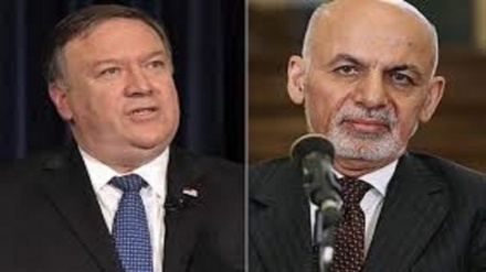 گفتگوی غنی و پمپئو درباره قطعنامه شکست خورده قطر  