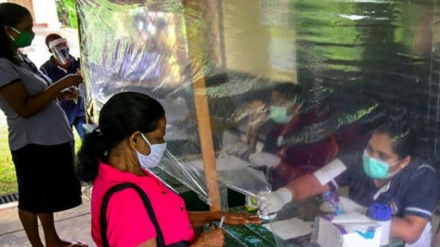 Sri Lanka holds mock election to test virus measures