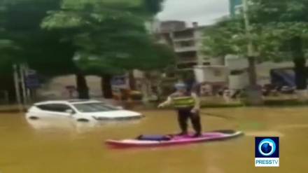 (VIDEO) Forti acquazzoni continuano a colpire vaste aree della Cina