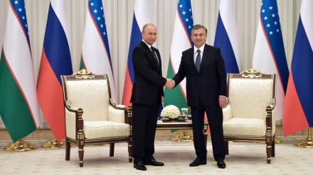 Шавкат Мирзиёев Владимир Путинни табриклади