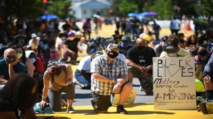 ادامه اعتراضات ضدنژادپرستی در سراسر آمریکا 