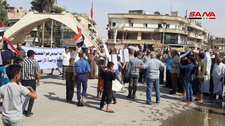 Protestuesit sirianë në Hasaka kërkojnë largimin e militantëve kurdë të mbështetur nga SHBA