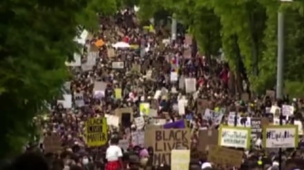 Американинг Окленд, Бруклин ва Цинциннати шаҳарларида оммавий норозилик намойишлари ўтказилди (видео)