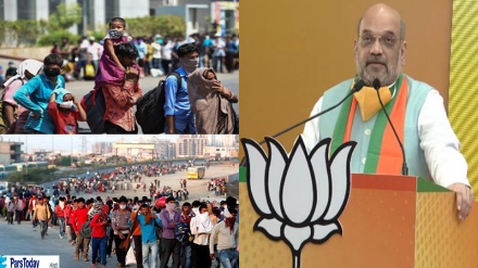 कोरोना के बीच चुनावी बिगुल बजाते अमित शाह, नए तरीक़े के चुनाव प्रचार में मुद्दे वही पुराने, काश यह चुनाव कुछ पहले होते, शायद मज़दूरों का दर्द कुछ कम होता