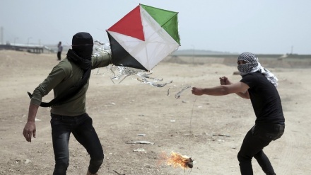 Palestinezët dërgojnë balona zjarri nga Gaza në drejtim të kolonive sioniste