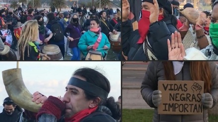    Uruguayos realizan protestas contra el racismo 