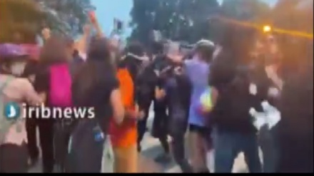 Намойишчилар Вашингтонда Андрю Жексон ҳайкалини қулатишга уринганларида полиция билан тўқнашишди (видео)