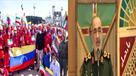 अमरीकी धमकी की परवाह किए बिना ईरान का वेनेज़ोएला को तेल टैंकर भेजना और अमरीका का कुछ न कर पाना, अमरीकी पतन की शुरूआत है 