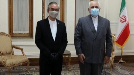 Pertemuan Perpisahan Dubes RI dengan Menlu Iran