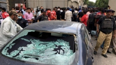 巴基斯坦证券交易所大楼附近发生武装冲突