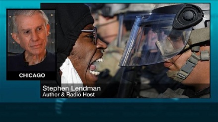 ‘মার্কিন অবিচার ও সহিংতার বিরুদ্ধে জনগণের ক্ষোভের ইঙ্গিত এই প্রতিবাদ’