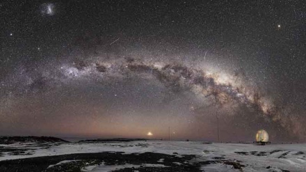 Il gas nella Via Lattea è frizzante come spumante 