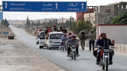 Rakka -Halep yolu tekrar açıldı