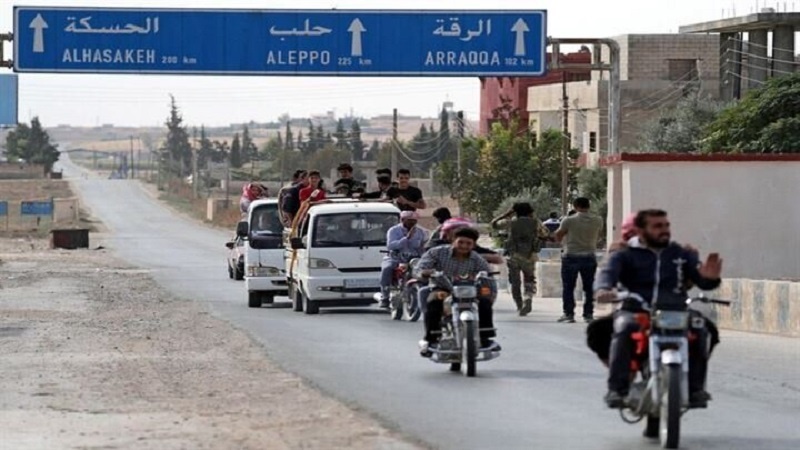 Rakka -Halep yolu tekrar açıldı