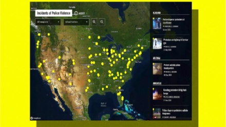 Amnesty denuncia Usa: pubblica una mappa interattiva con violazioni della polizia