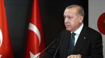 Erdoğan : Kimsenin toprağında gözümüz yoktur ancak hakkımızı da söke söke alırız