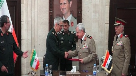 Irán y Siria firman acuerdo de cooperación militar y de seguridad