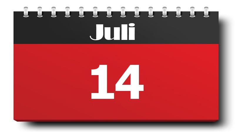 14 Juli 2020