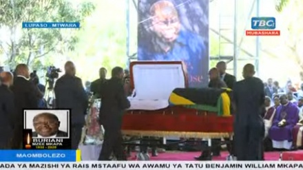 Rais mstaafu wa Tanzania, Benjamin Mkapa, anazikwa leo