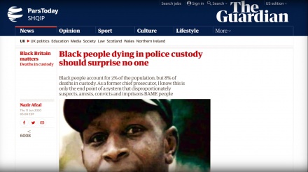 Brutaliteti i policisë kundër zezakëve në Angli 